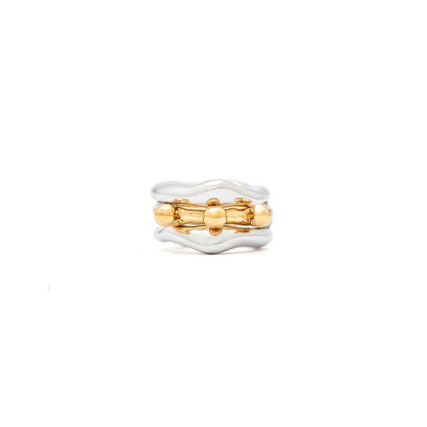 THREE-LAYER STACK RINGS