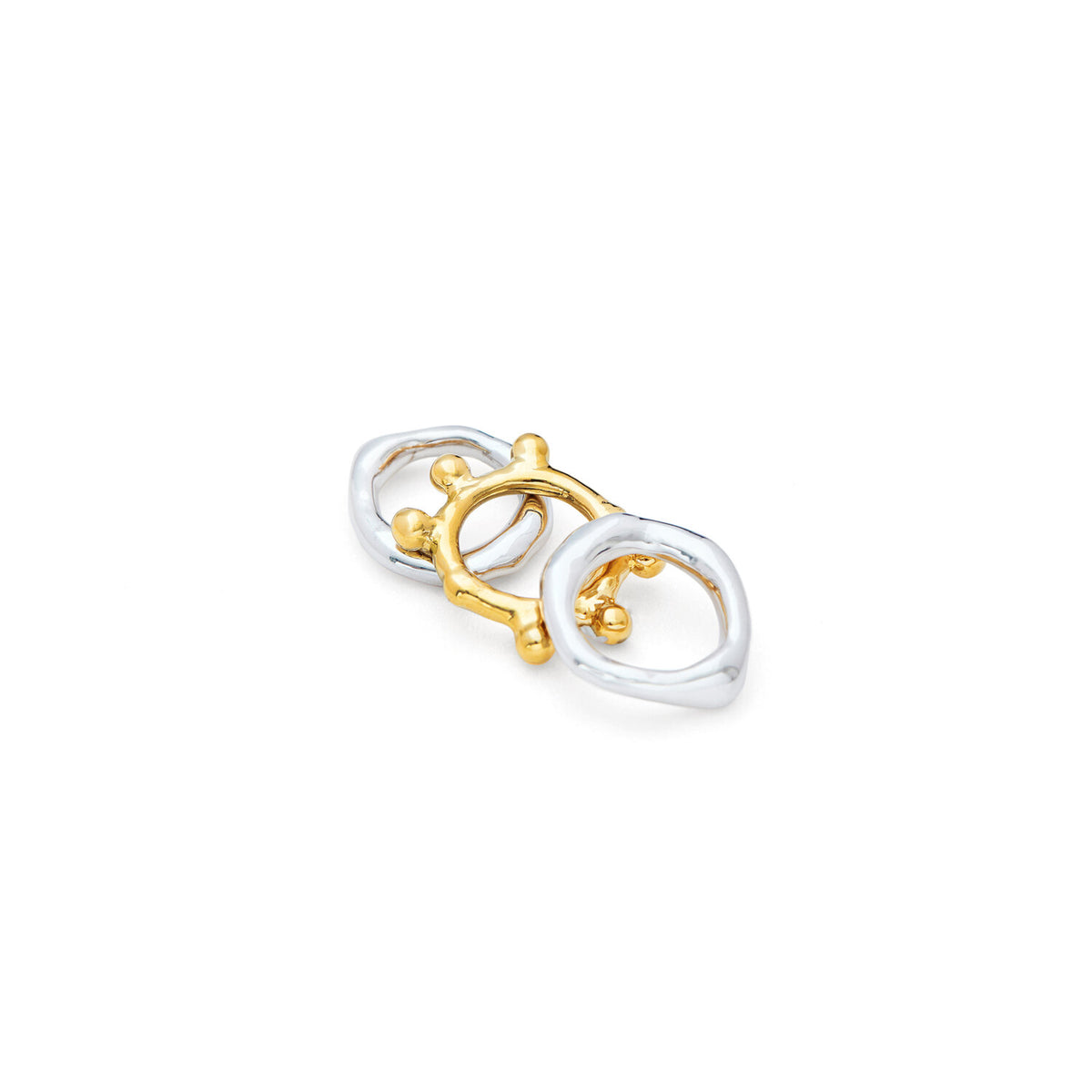 Stack Rings 3 Separate THREE-LAYER STACK RINGS – VANN