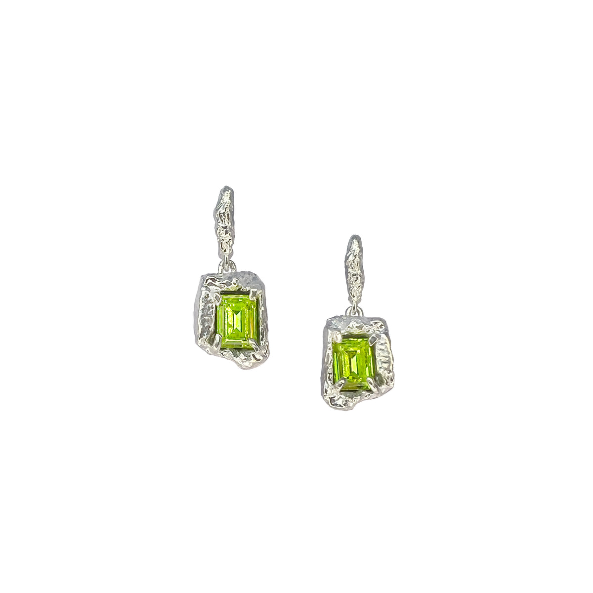 925 DANGLE BOX EARRINGS