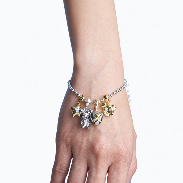 VXC 925 3MM SILVER BALL CHAIN BRACELET