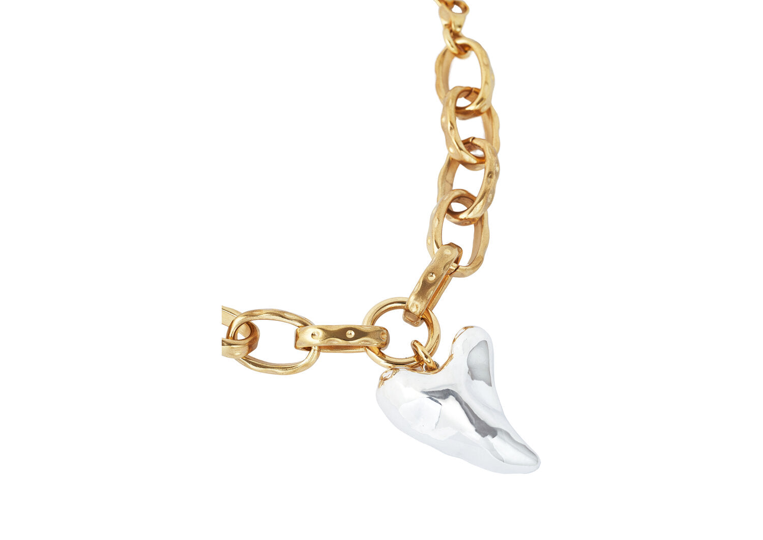 CHUNKY HEART NECKLACE