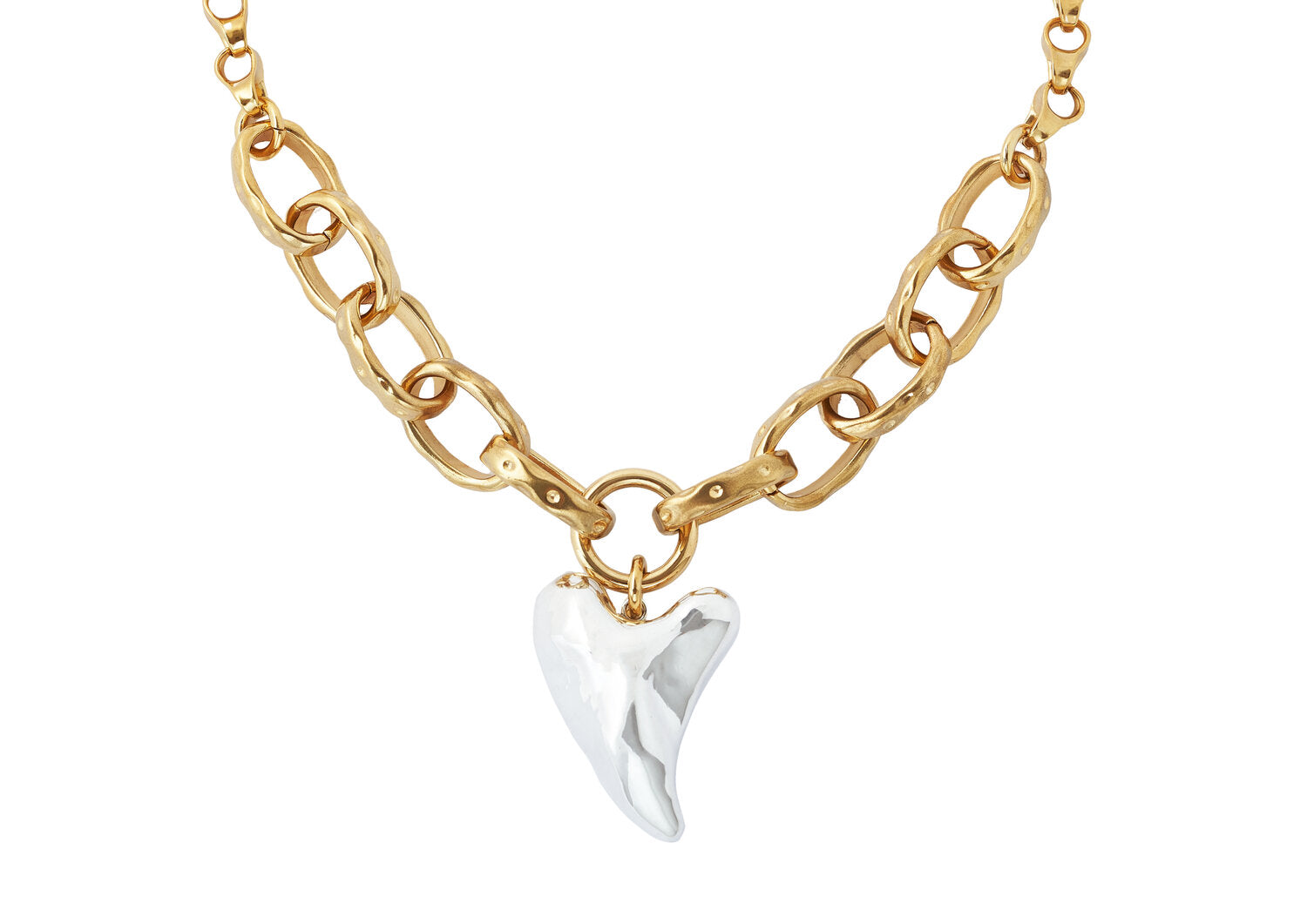 CHUNKY HEART NECKLACE