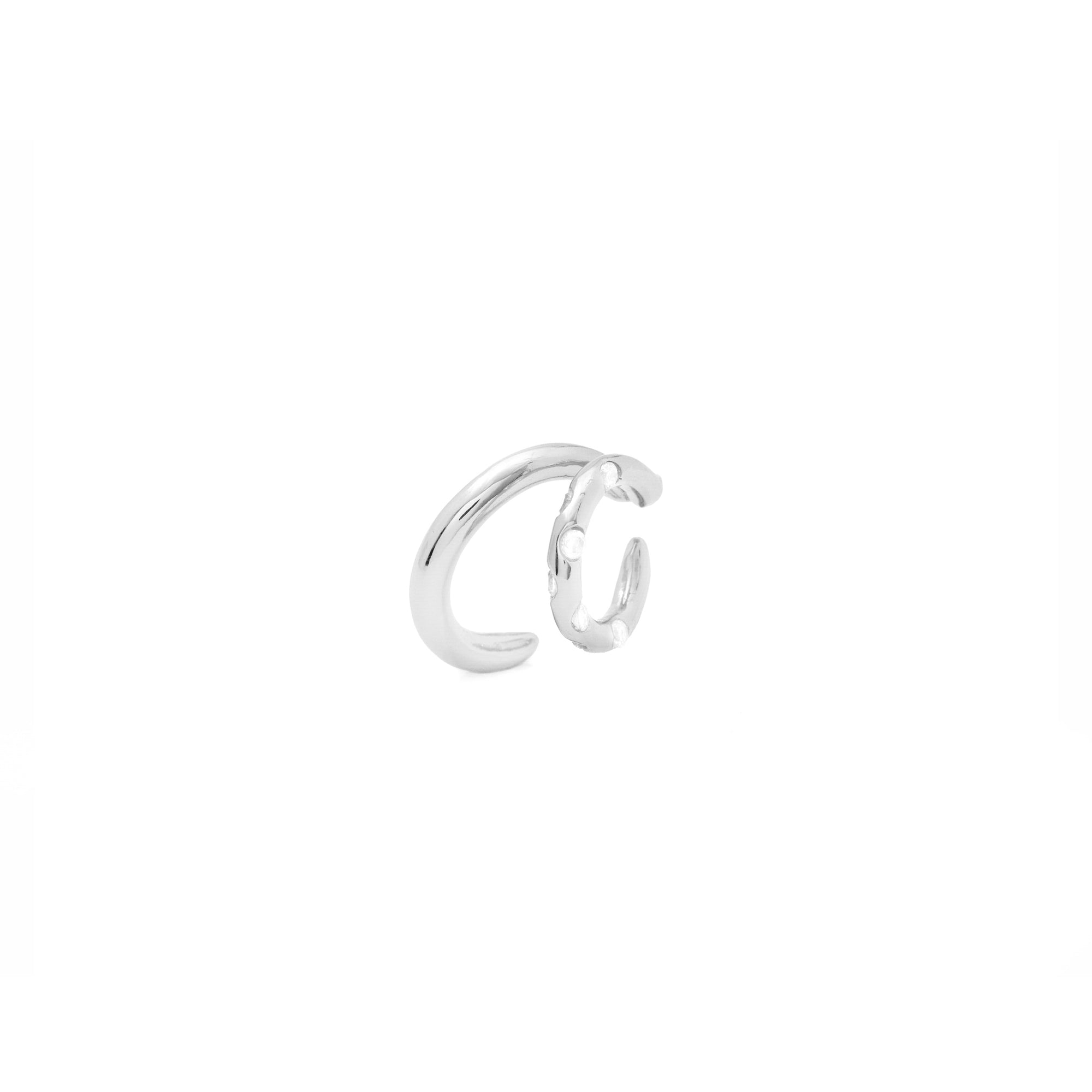 DOUBLE C SINGLE EAR CUFF