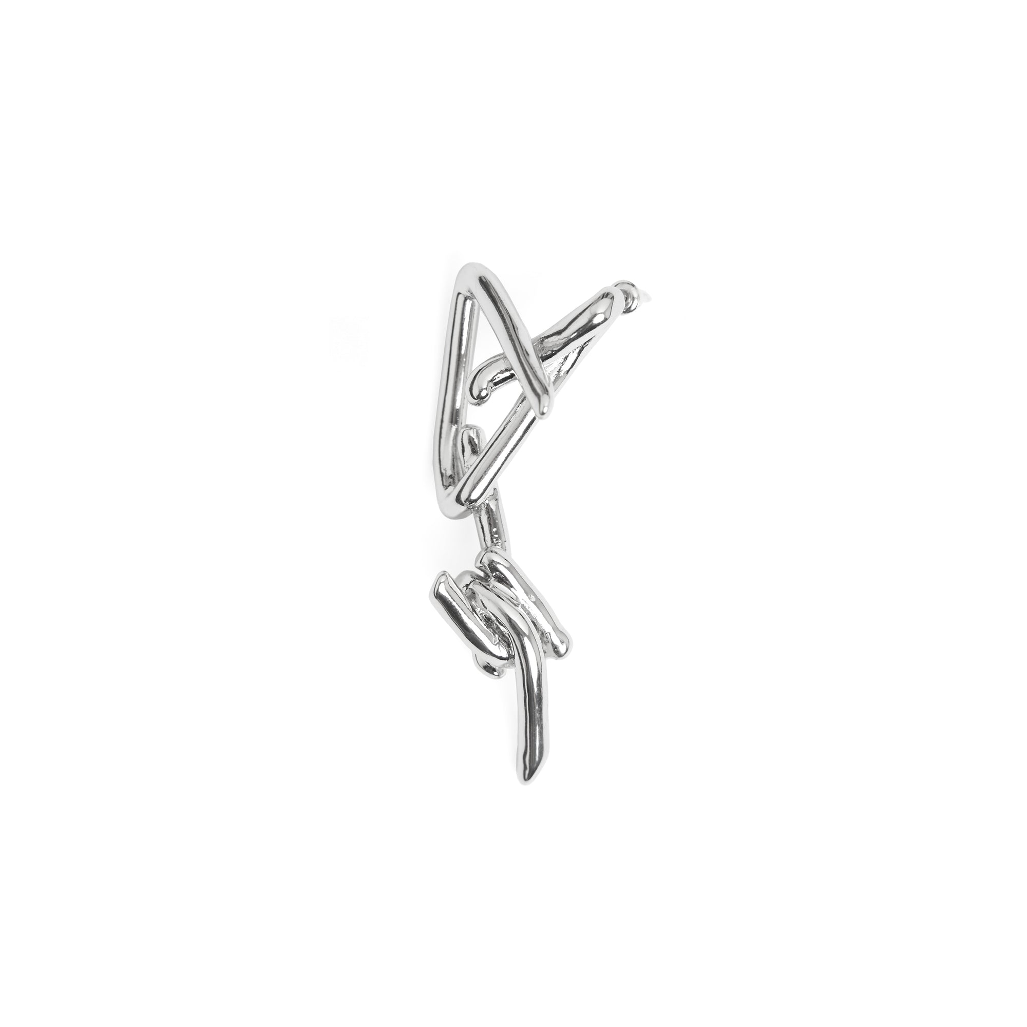 DRAWING LINES SINGLE EARRING
