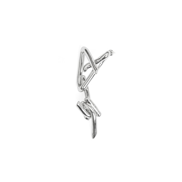 DRAWING LINES SINGLE EARRING