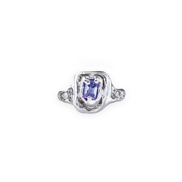 FRAMED CRYSTAL RING