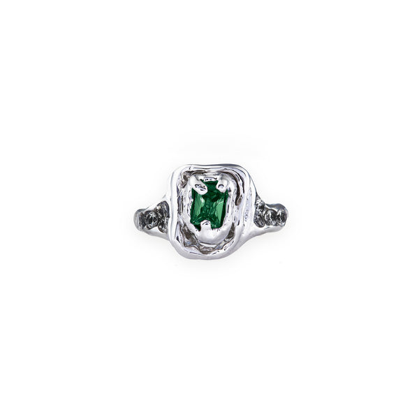 FRAMED CRYSTAL RING