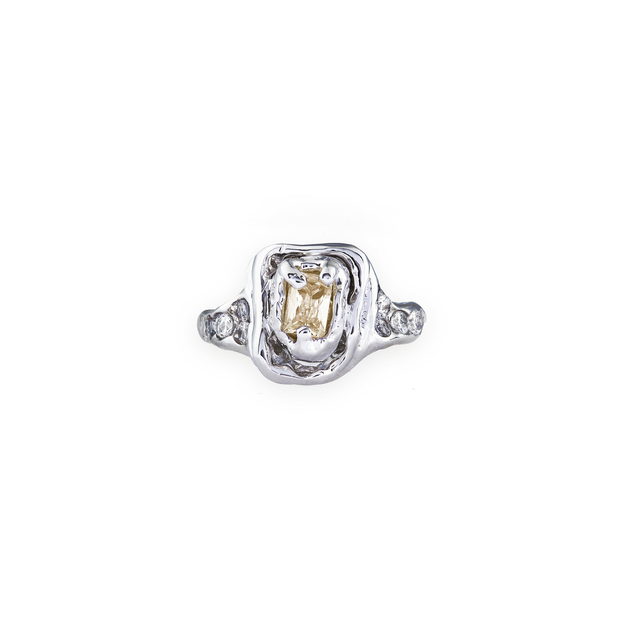 FRAMED CRYSTAL RING