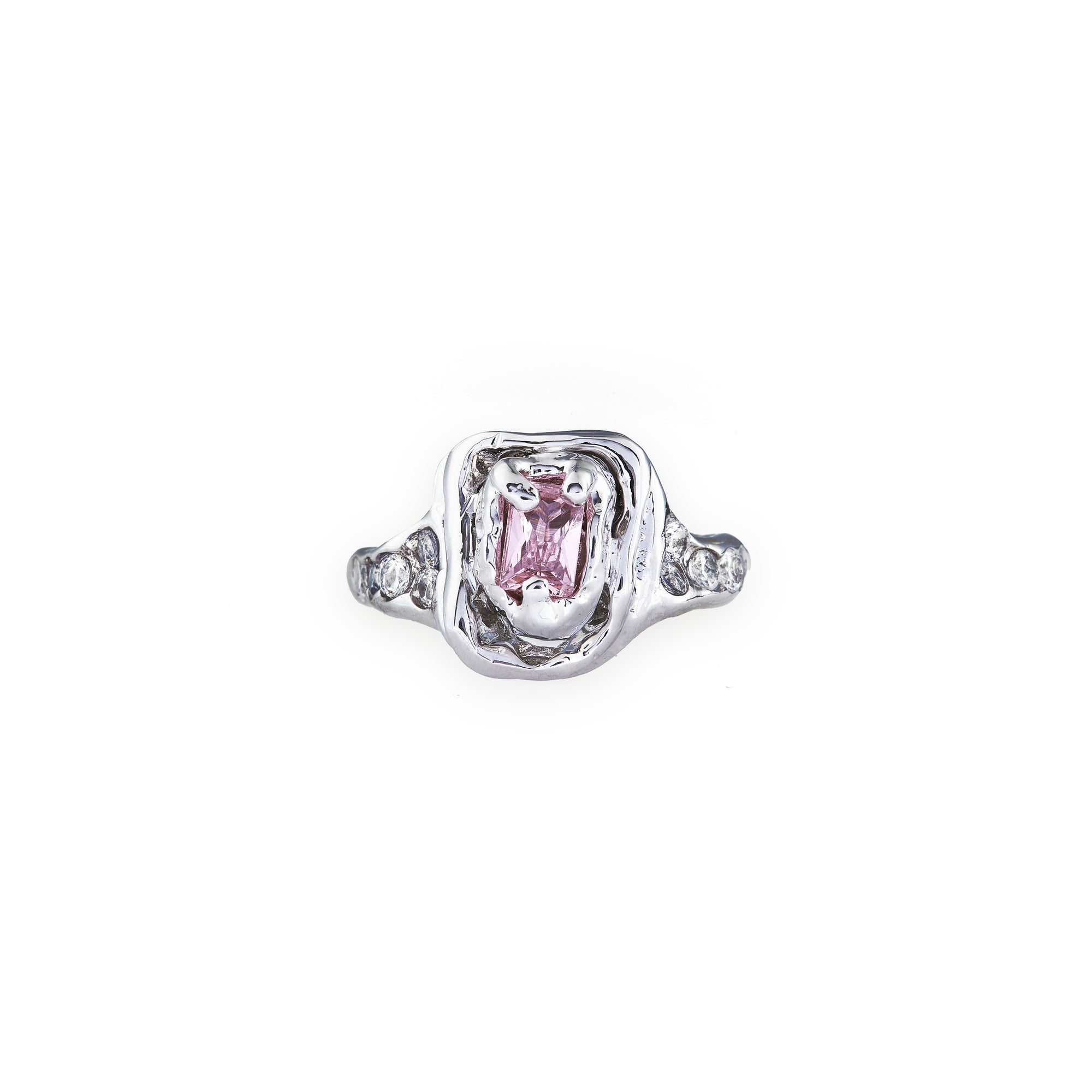 FRAMED CRYSTAL RING