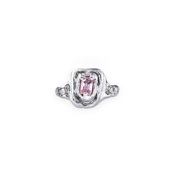 FRAMED CRYSTAL RING