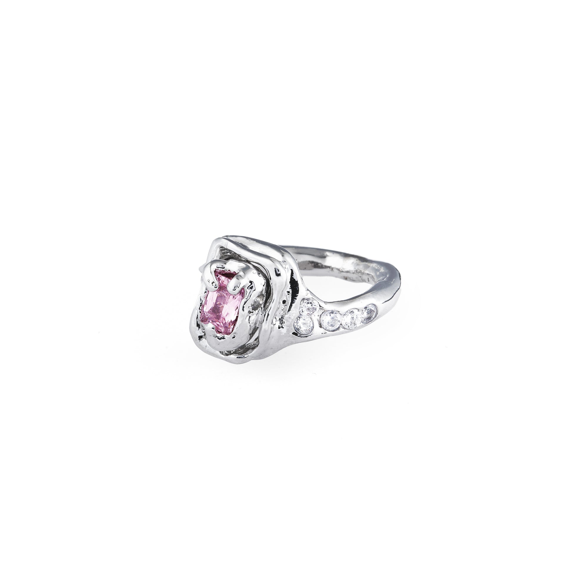 FRAMED CRYSTAL RING