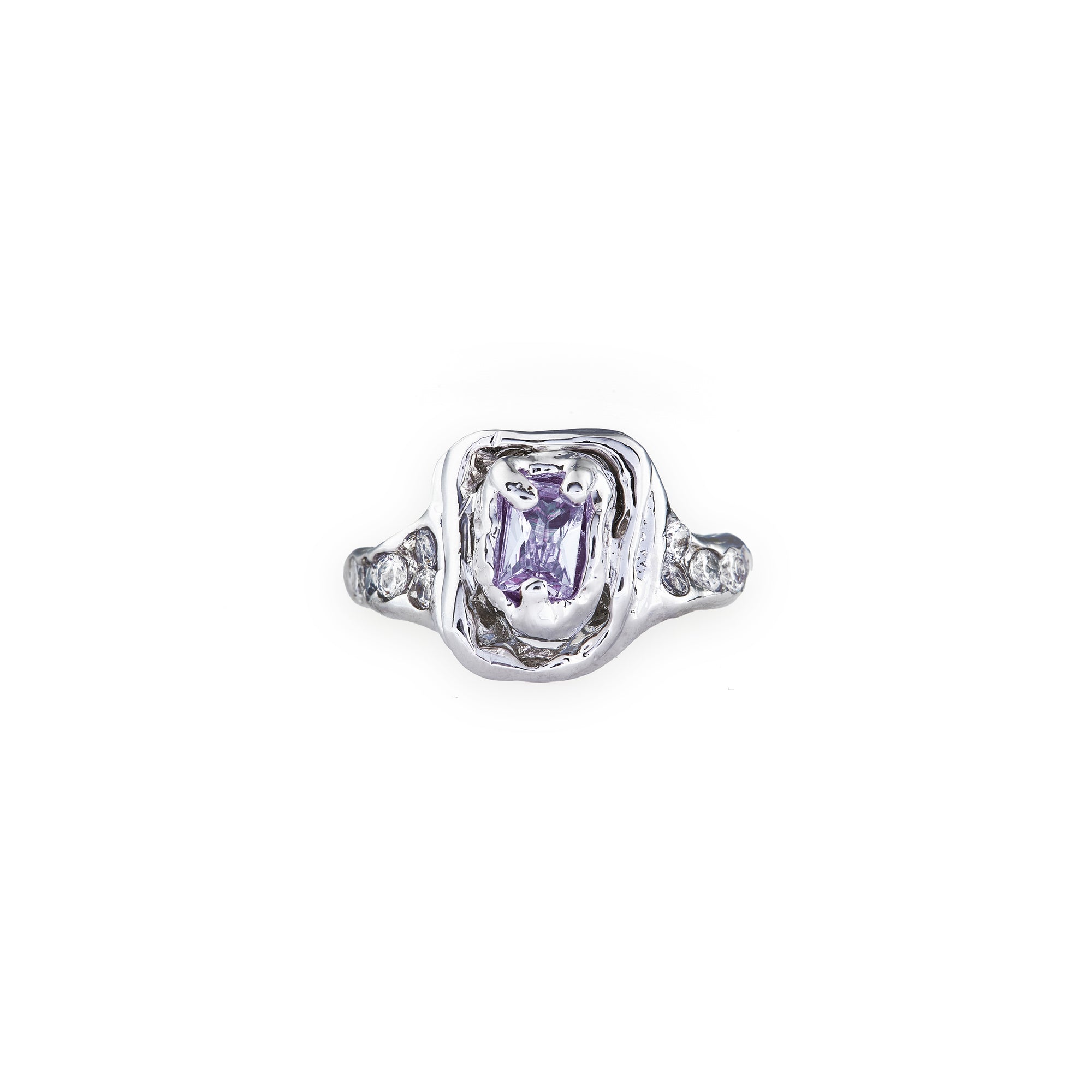 FRAMED CRYSTAL RING