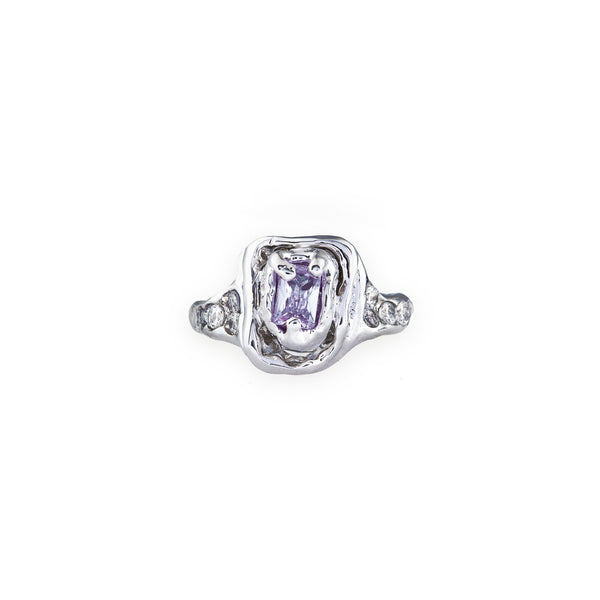 FRAMED CRYSTAL RING