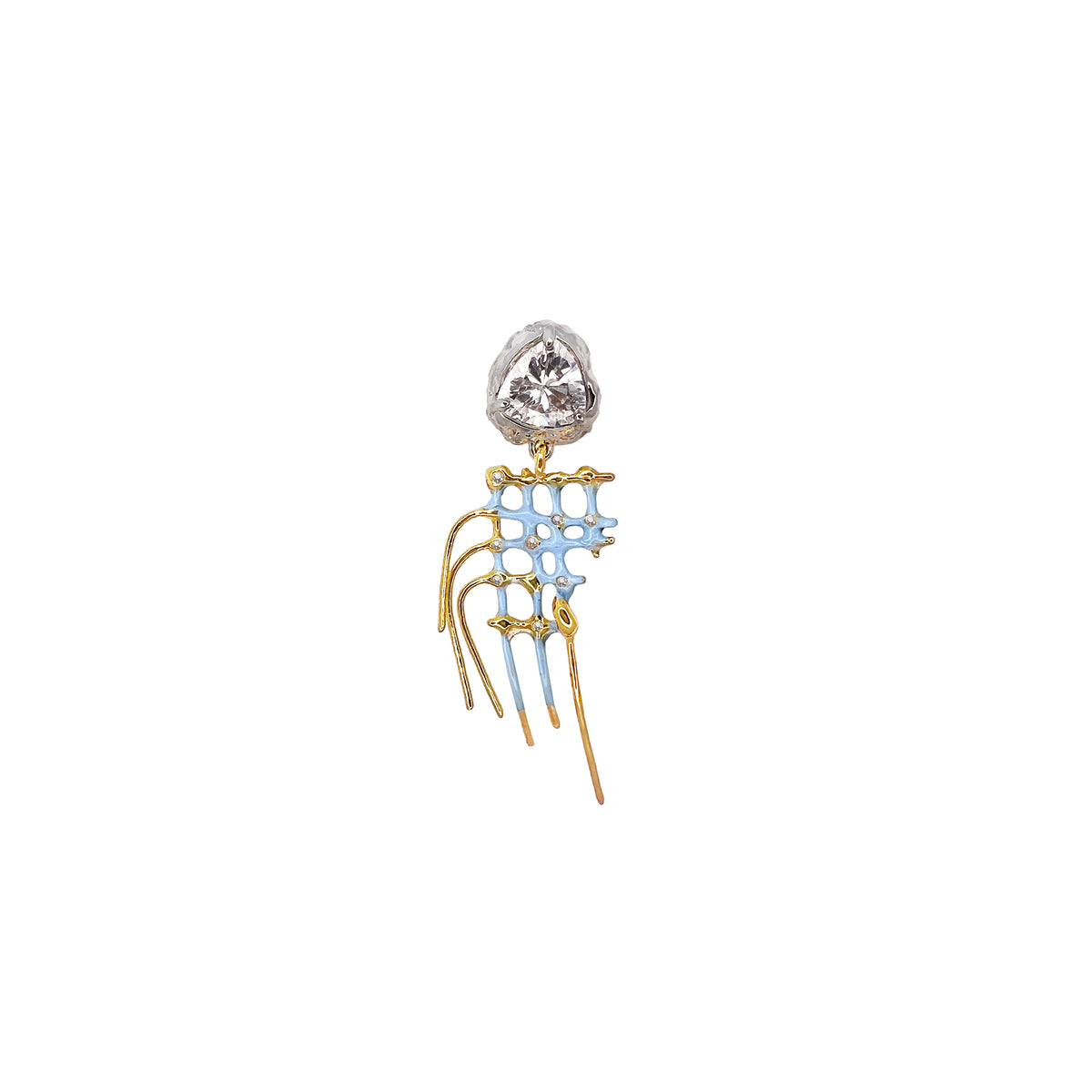 GATE KEEPER SINGLE EARRING