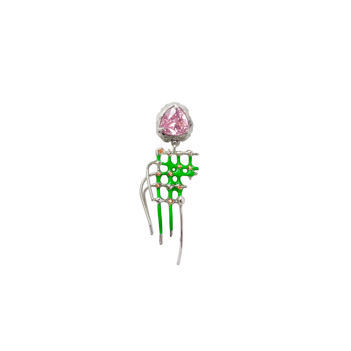 GATE KEEPER SINGLE EARRING