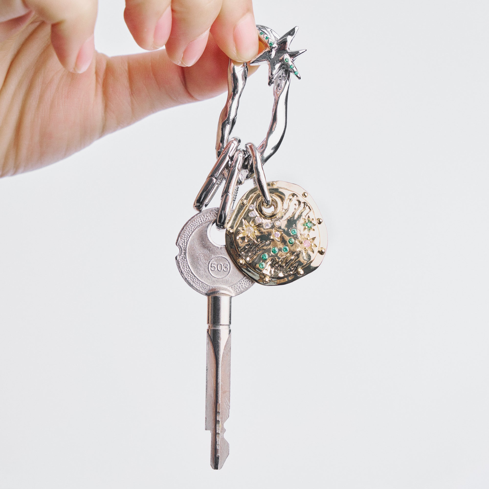 IRREGULAR BISCUIT KEYCHAIN