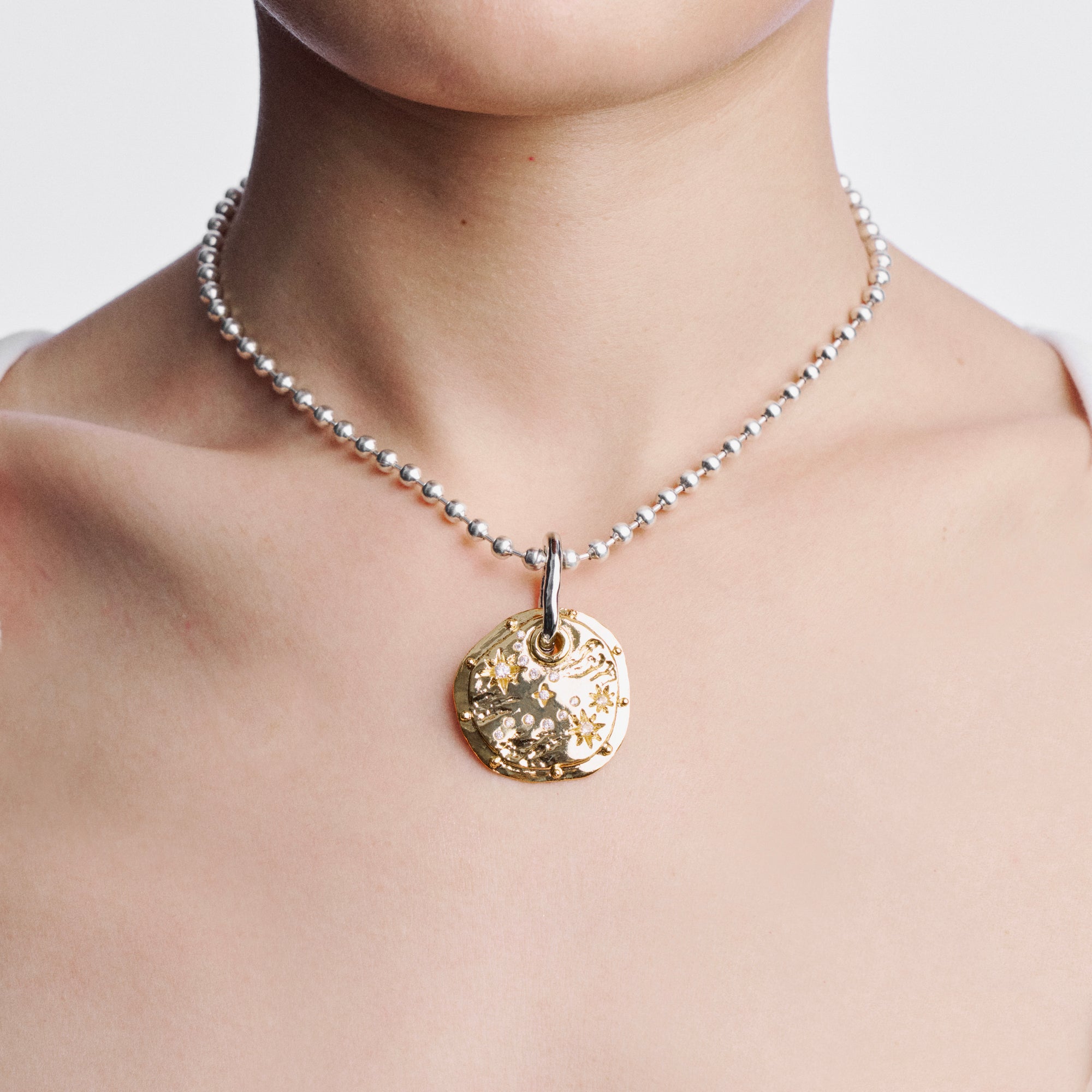 IRREGULAR BISCUIT PENDANT