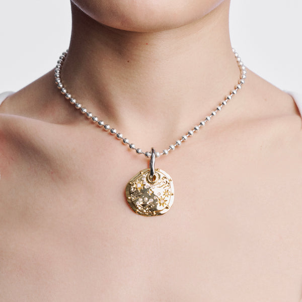 IRREGULAR BISCUIT PENDANT