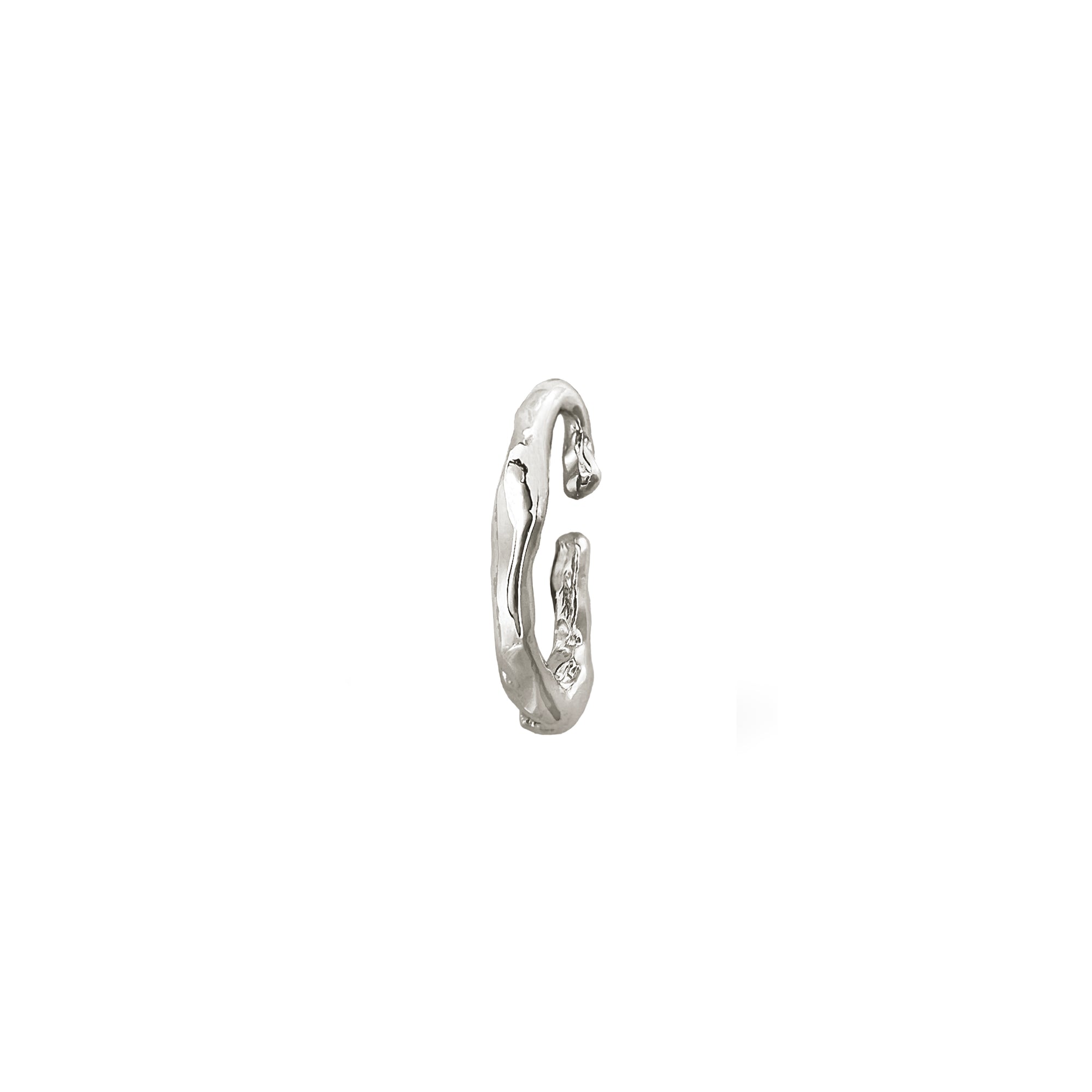 IRREGULAR OVAL EAR CUFF