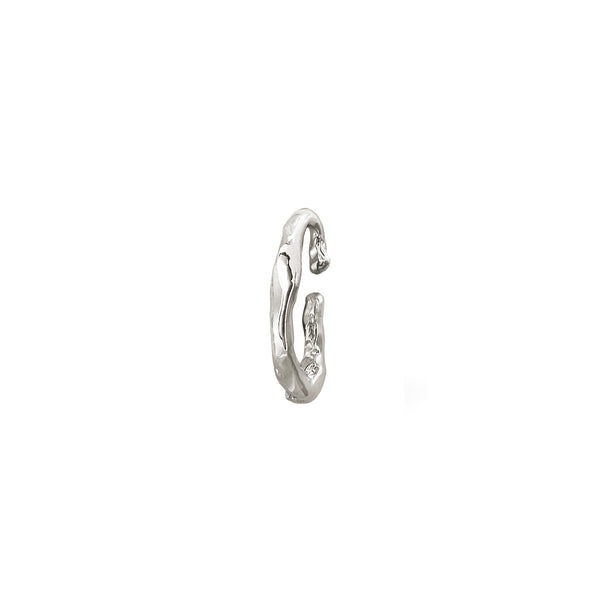 IRREGULAR OVAL EAR CUFF