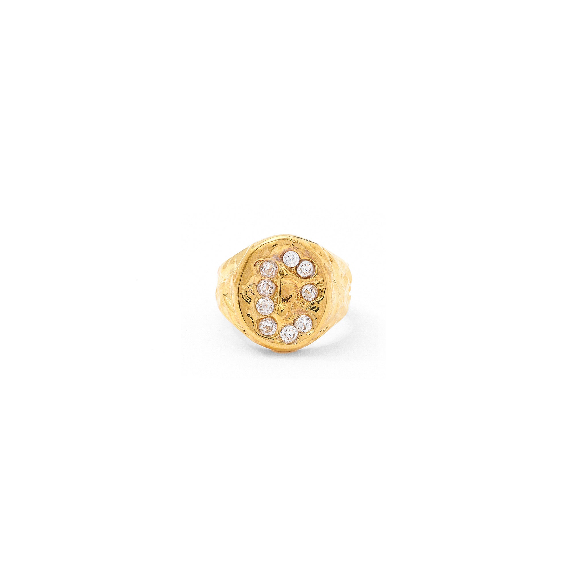IRREGULAR SIGNET RING
