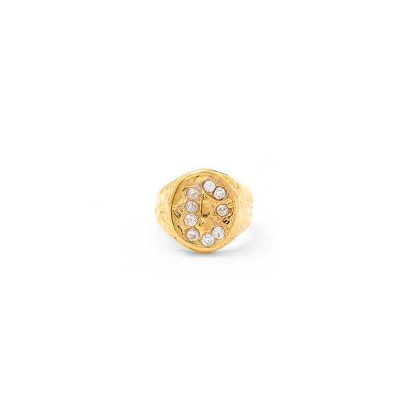 IRREGULAR SIGNET RING