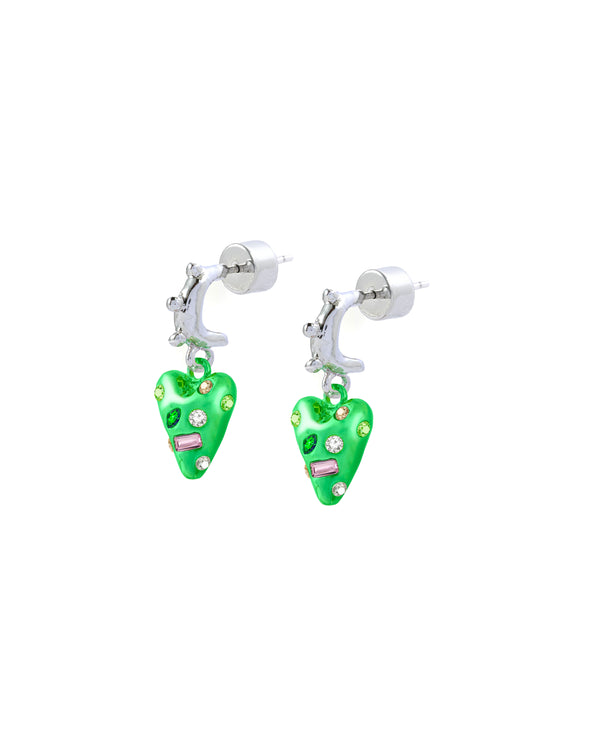 MINI HEART EARRINGS