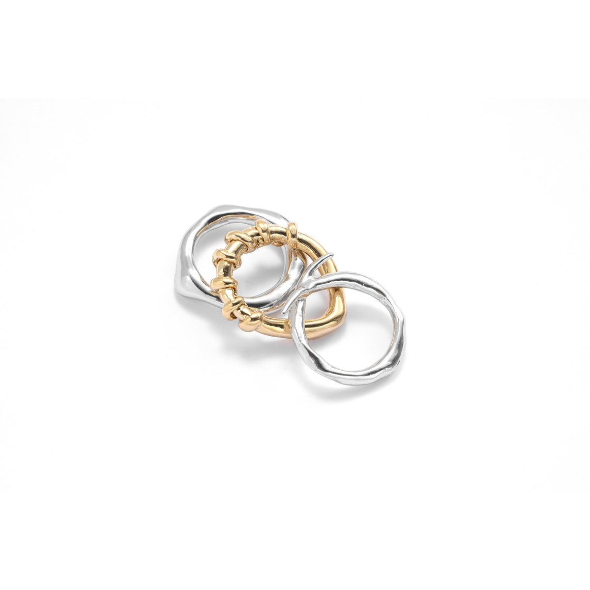 Stack Rings 3 Separate NEW THREE-LAYER STACK RINGS – VANN