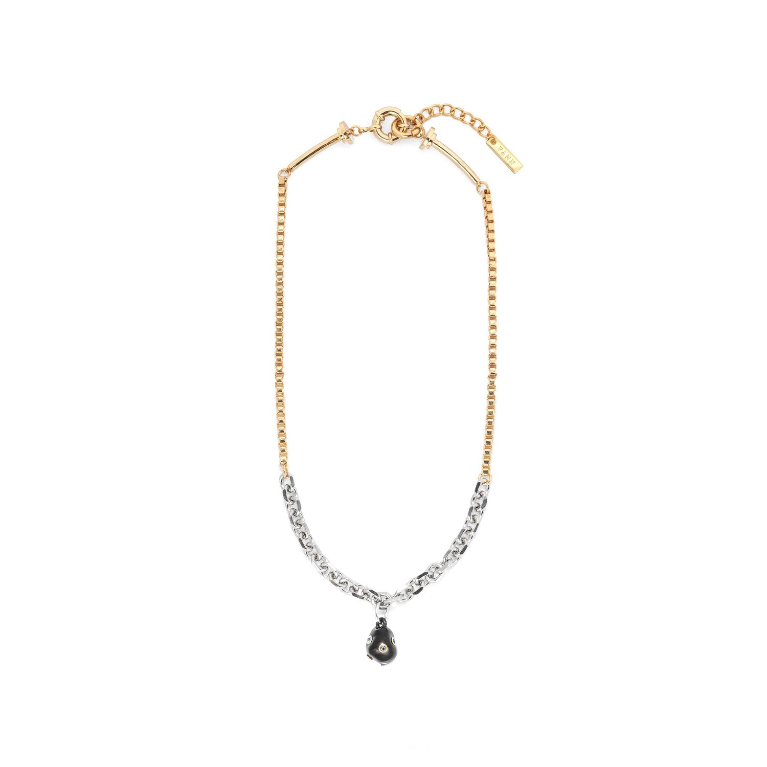 PIERCED PEARL NECKLACE
