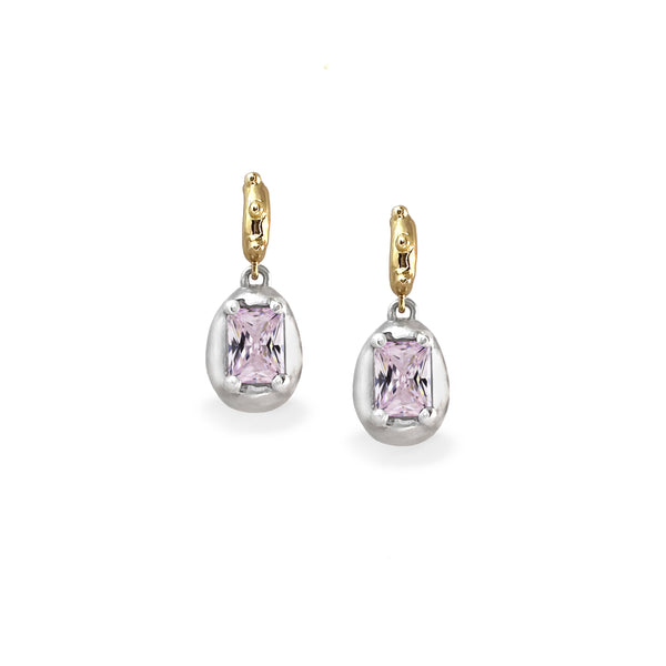 OVAL DROP EARRINGS