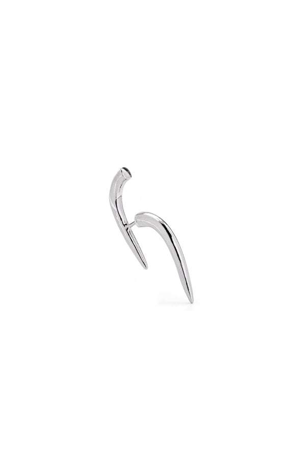 SHORT SPIKY-H SINGLE EARRING