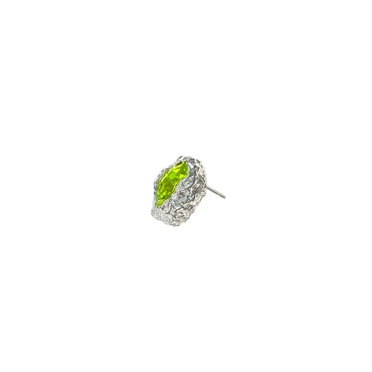 925 SPACE EGG SINGLE EARRING