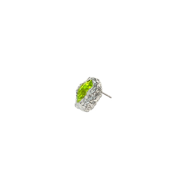 925 SPACE EGG SINGLE EARRING