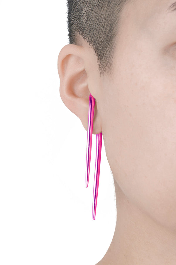 SPIKY-H SINGLE EARRING