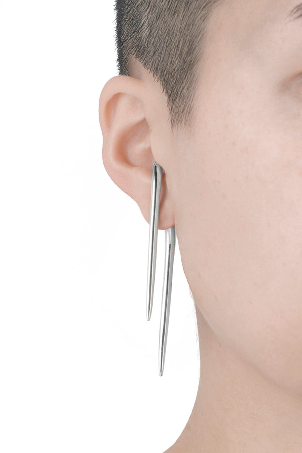 SPIKY-H SINGLE EARRING