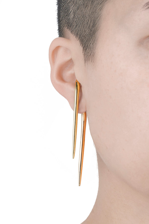 SPIKY-H SINGLE EARRING