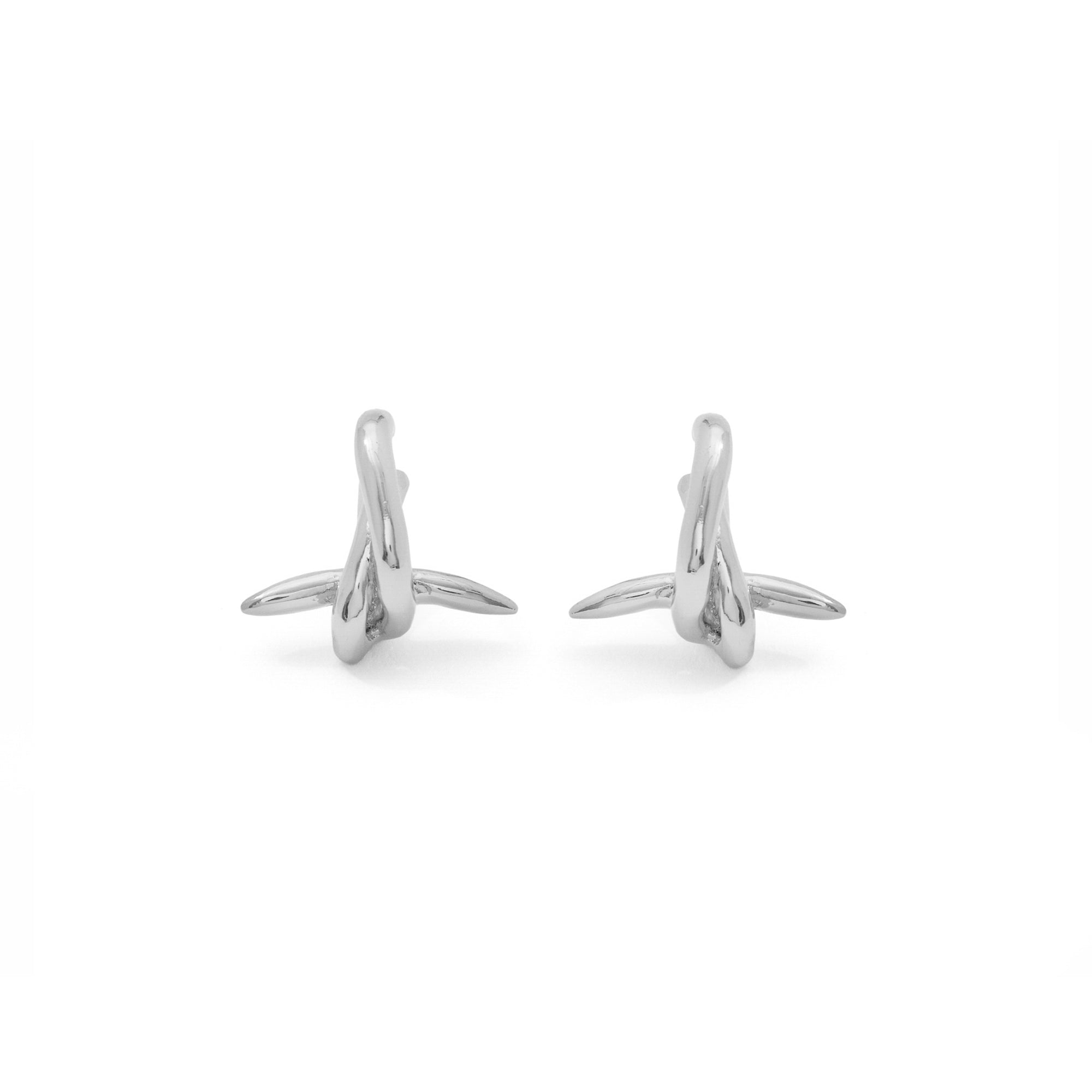 SPIKY KNOT EARRINGS