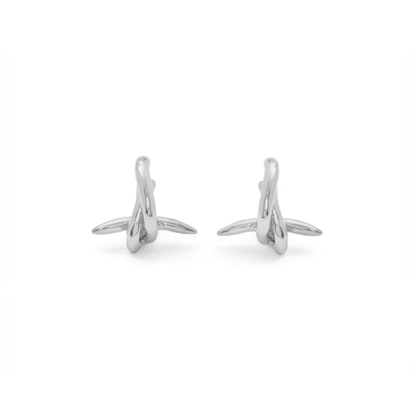 SPIKY KNOT EARRINGS
