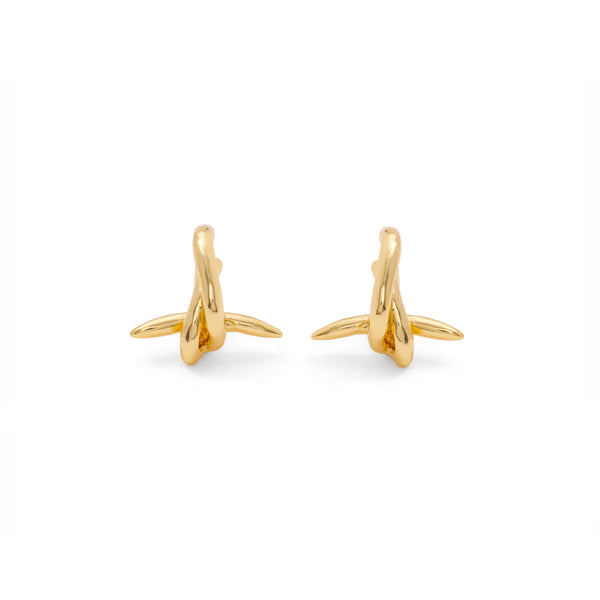 SPIKY KNOT EARRINGS
