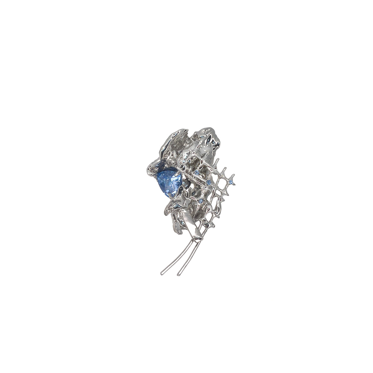 SLATE SINGLE EARRING