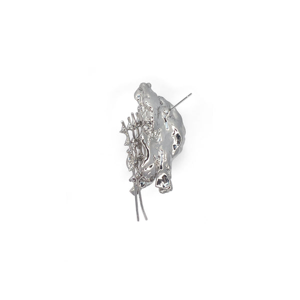 SLATE SINGLE EARRING