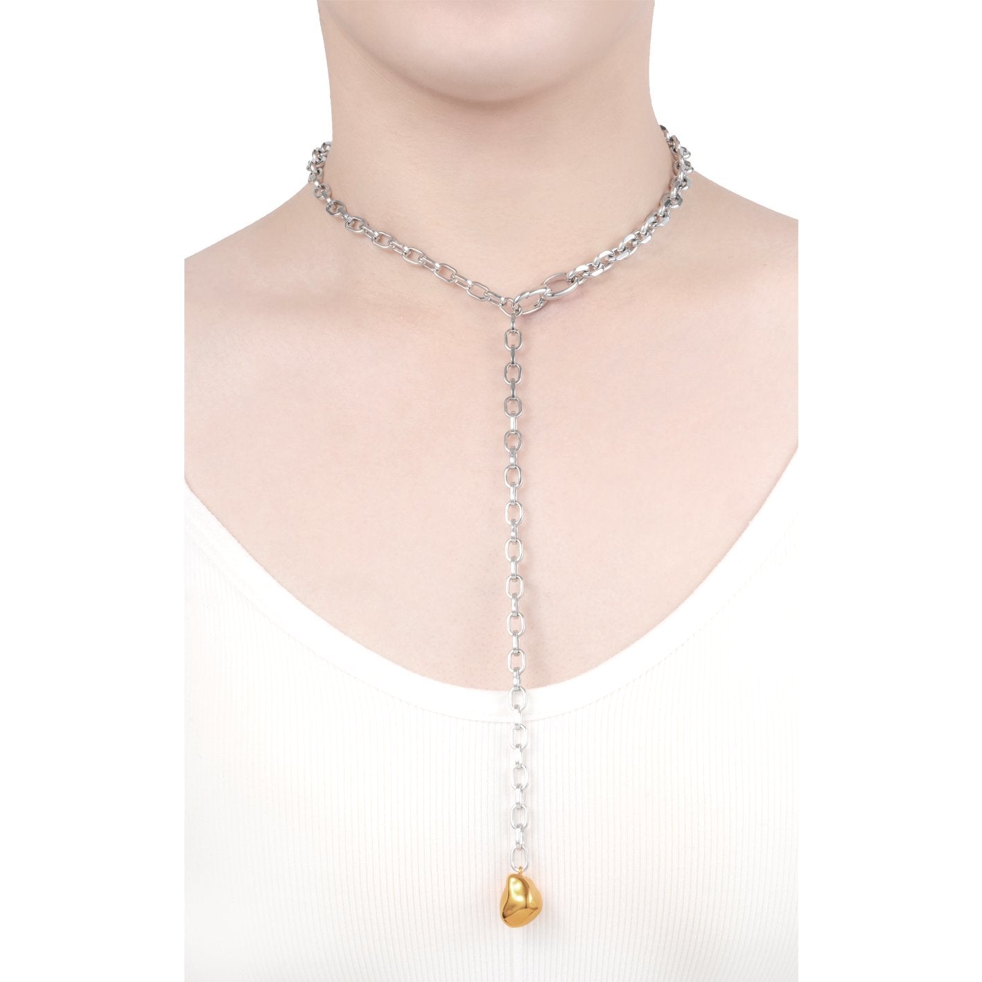 THREE-WAY PEARL NECKLACE