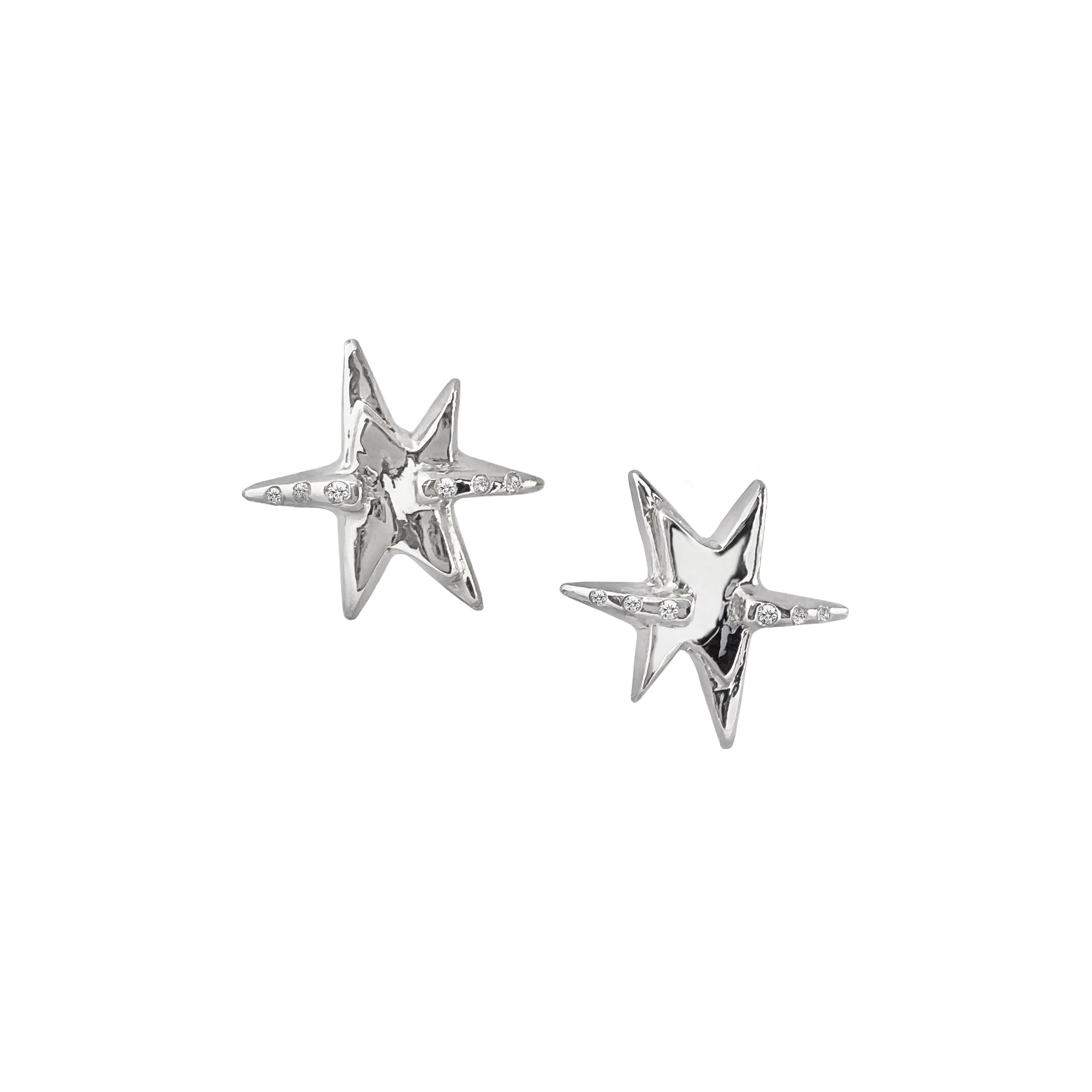 TWIN STAR EARRINGS