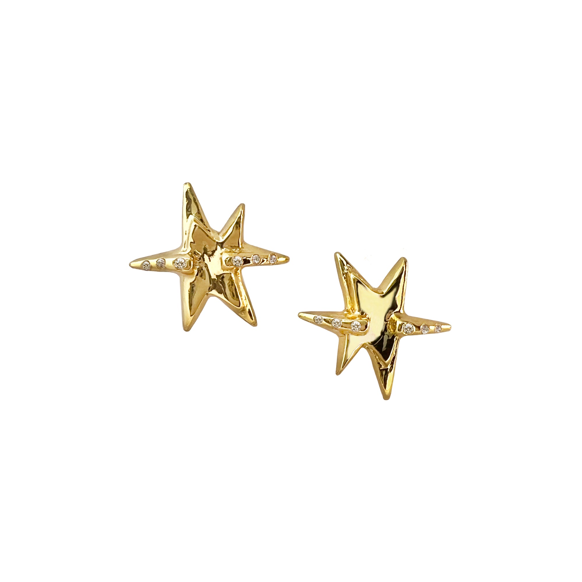TWIN STAR EARRINGS