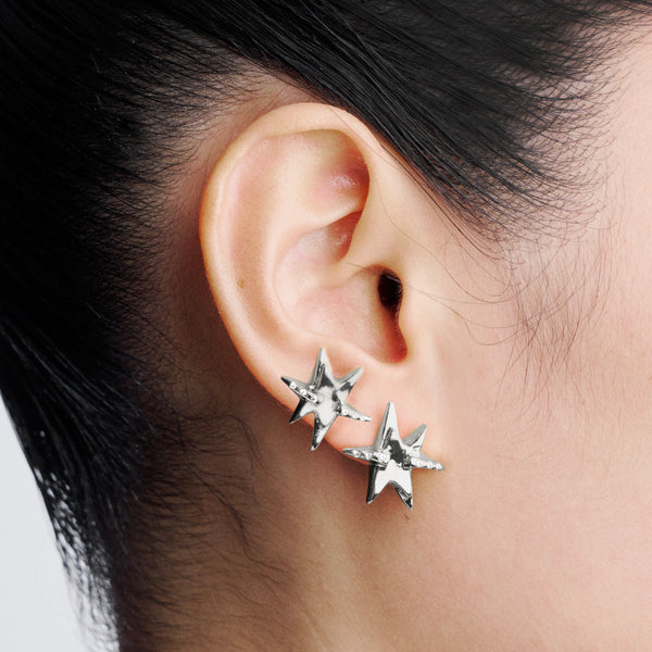 TWIN STAR EARRINGS