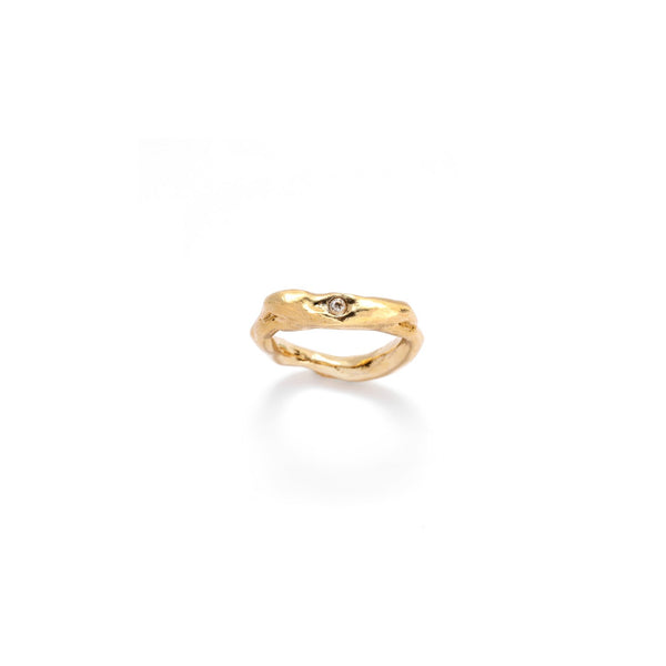 925 TWO CORNERS RING