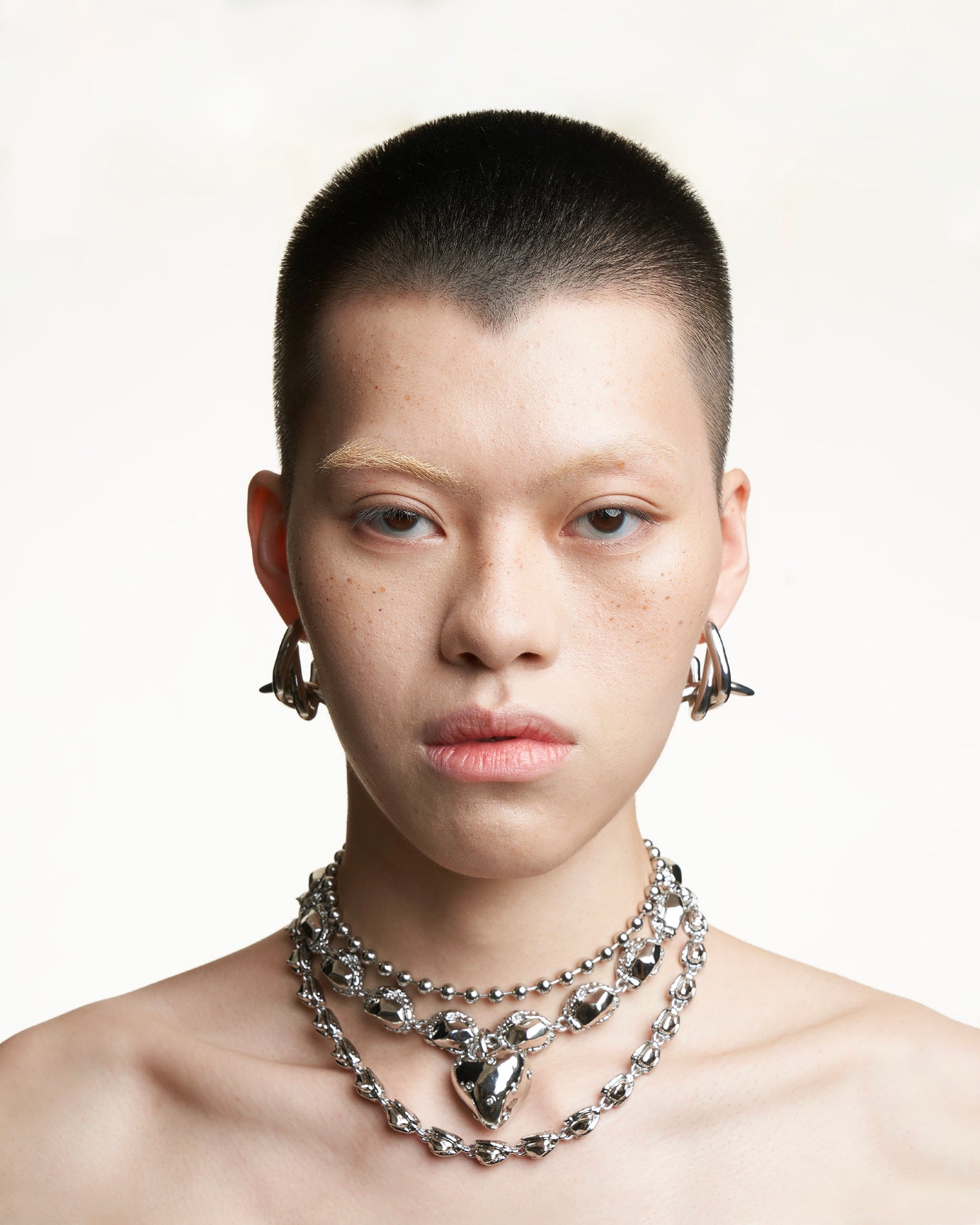 XL SPIKY KNOT EARRINGS