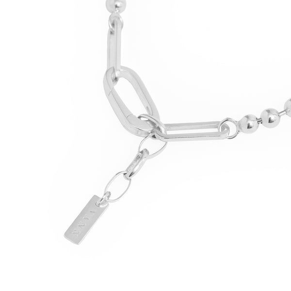 VXC 925 3MM SILVER BALL CHAIN BRACELET