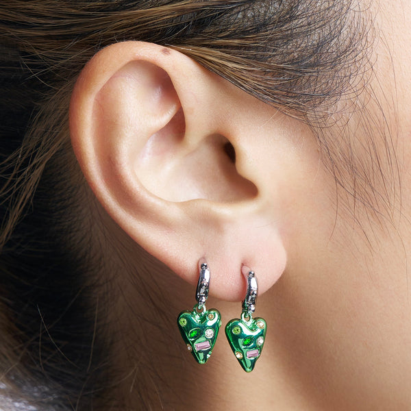 MINI HEART EARRINGS