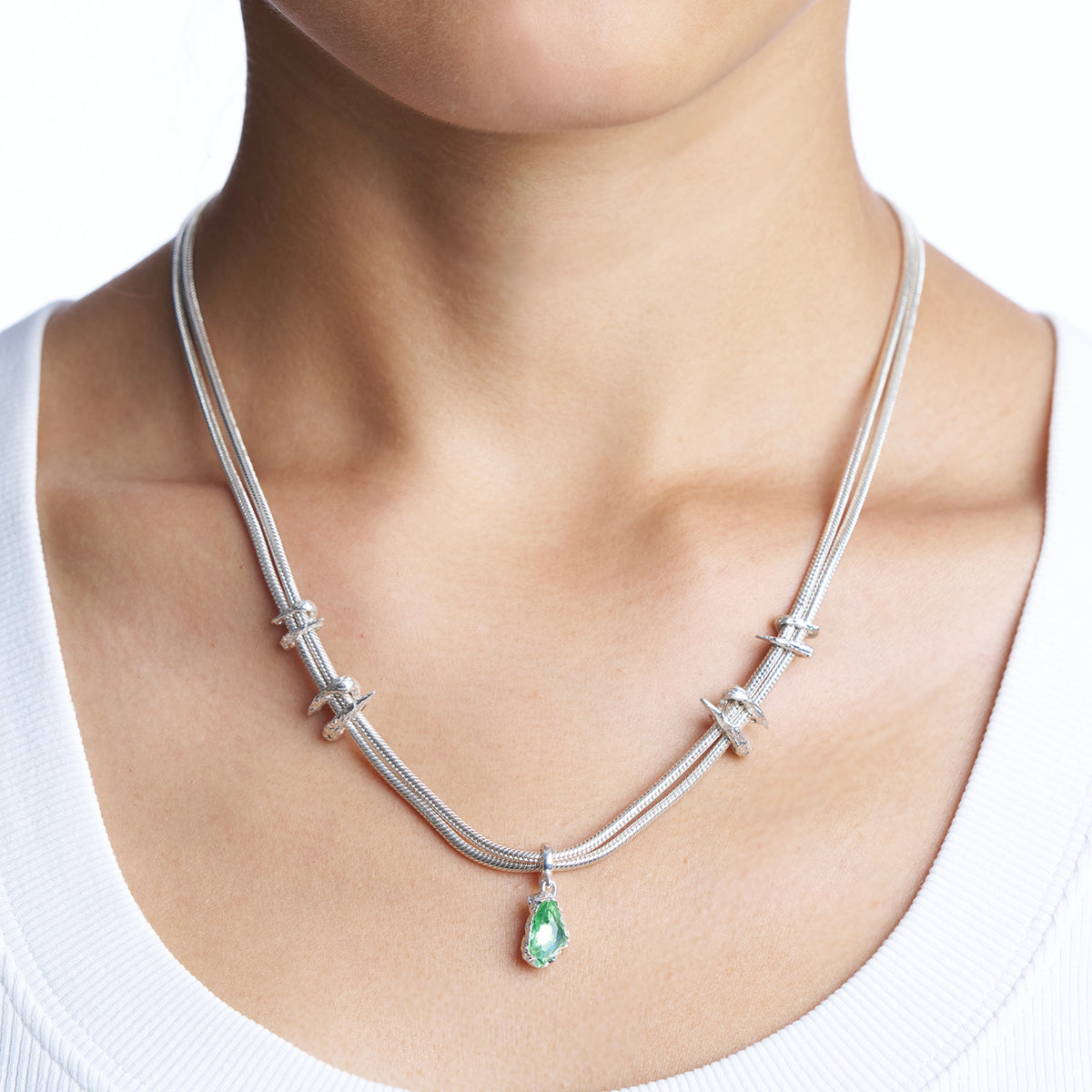 925 SPACE DEBRIS PENDANT
